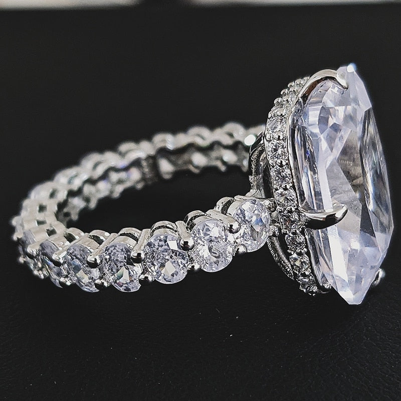 LRESJJIUJ 2 Pcs Retro Luxury Ring Set 925 Sterling Silver Shiny Full  Diamond AAA Cubic Zirconia Soli…See more LRESJJIUJ 2 Pcs Retro Luxury Ring  Set