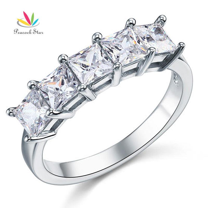 5 stone diamond ring deals 1.25 carat