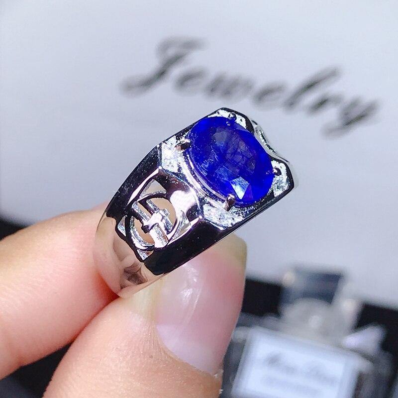 Blue sapphire hot sale gents rings