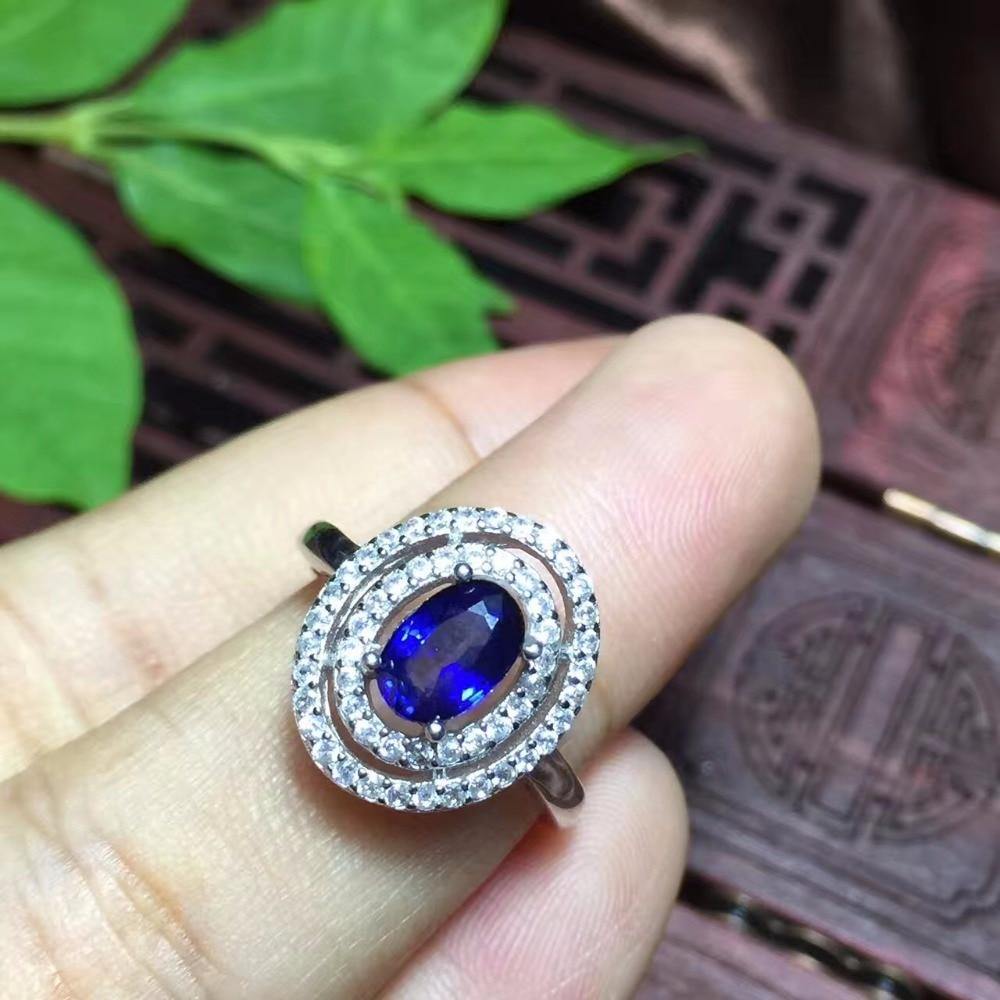 0.13 CTTW STERLING SILVER LAB CREATED BLUE SAPPHIRE ENGAGEMENT RING -  Walmart.com